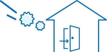 持ち込まないイラスト